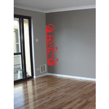 Pandalar Kapı Sticker - Home Sticker - Dolap Veya Duvar Sticker Seti 60X14