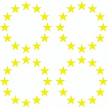 Plaka Yıldızları Sticker