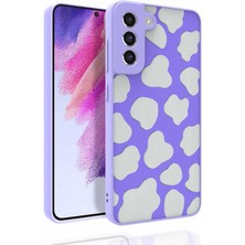 Galaxy S21 Fe Kılıf Desenli Kamera Korumalı Parlak N7TH Nora Kapak-No6