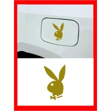 Playboy Sticker Yapıştırma - 9*15CM - Oto Sticker -Araba Sticker