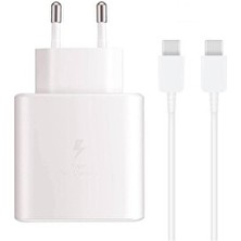 EP-TA845 Type-C 45W Hızlı Şarj Cihazı Adaptör Kafası+Kablo Takım Beyaz