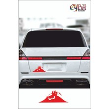 Bagajdan Bakan Adam Sticker 20*7 cm