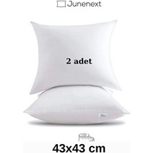 2 Adet 43X43 cm Kırlent Içi Dolgulu Kırlent Içi Kırlent Yastığı