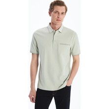 Lc Waikiki Yeni Sezon Polo Yaka Merserize Görünümlü Erkek Tişört