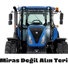 Miras Değil Alın Teri Traktör Güneşlik 80X8 cm Case Tümosan Massey Erkunt Traktör