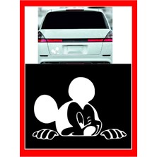 Mikimause Göz Kırpan - Oto Sticker 15*10CM - Araba Sticker - Oto Sticker-Orjinal Ürün Garantisi