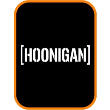 Honnıgan Oto Sticker 30X10 cm Beyaz