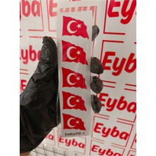 Dalgalı 5 Li Bayrak 4x3 cm Baskes 1 Adet Renkli Baskı Sticker,bisiklet, Karavan,otomobil,motosiklet