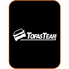 Tofaş Oto Sticker 40X10 cm Beyaz