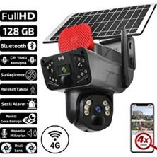 CNCI-3915 4g 6mp Dual Lens Solar Ptz Güneş Panelli Kamera