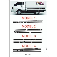 Kamyonet Kasa Sticker -Oto Sticker -Araba Sticker - 190X11CM 2 Adet