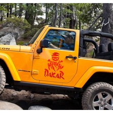 Dakar Kurukafa Offroad Sticker 45CM x 36CM