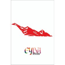 Off Road Dağ Sticker - Yan Kapı Stıcker 58X25CM 2 Adet -