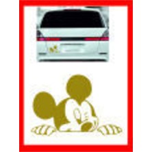 Mikimause Göz Kırpan - Oto Sticker 15*10CM - Araba Sticker - Oto Sticker-Orjinal Ürün Garantisi