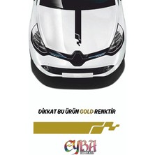 Rs Kaput Şerit Sticker - Oto Sticker - Araba Sticker - 60X14CM