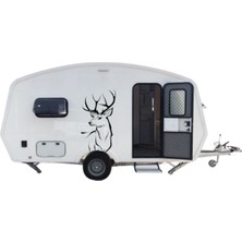 Karavan Stickerı Geyik, Doğa, Doğal Yapışkan