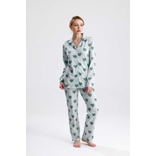 Pamuklu Pijama Takımı 5007