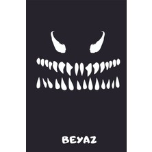 Venom Sticker Araba, Motorsiklet Far Sticker