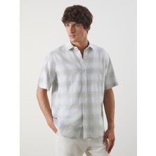 Lc Waikiki Yeni Sezon Regular Fit Kısa Kollu Ekose Poplin Erkek Gömlek