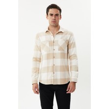 Twister Jeans Eg 1889 Çift Cep Ekose Erkek Gömlek