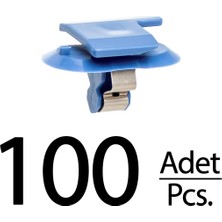 Alpha Auto Part Opel ve Peugeot Için Kapı ve ve Bagaj Eşik Klips- 100 Adet