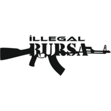 Illegal Bursa Sticker, Bursa Sticker