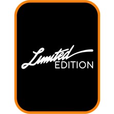 '' Limited Edition '' Oto Sticker Motor Sticker 25X8 cm Beyaz