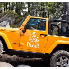 Dakar Kurukafa Offroad Sticker 45CM x 36CM