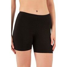 Soft Premıum Kumaş Ara Boy Likralı Pamuk Diz Üstü Pantolon ve Etek Içi Astar Şort Tayt 26591