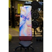 Pamuklu Yeni Nesil Fitness Spor Havlusu - Dijital Baskılı - Hızlı Kuruyan Mikrofiber | Kelebek