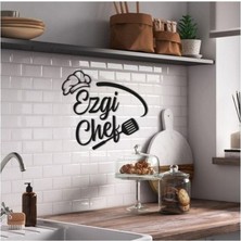 Isme Özel Mutfak Sticker