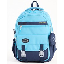 Kore Tarzı Aksesuarlı Kız Çocuk Okul Çantası & Erkek Çocuk Sırt Çantası Ilkokul, Ortaokul, Lise