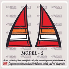 C3 2001-2005 Model Uyumlu 4 Farklı Seçeneklli LED Görünüm Stop Kaplama