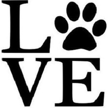 Kedi Love Ask Sticker 15X15 cm