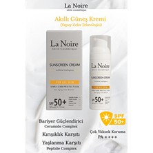Akıllı Güneş Kremi SPF50 | Çinko | Yaşlanma-Kırışıklık Karşıtı | Ceramide | Peptide