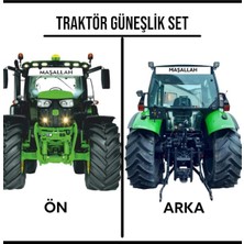 Ön ve Arka Traktör Güneşlik Folyo Kapmala