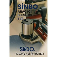 Sinbo Araç Içi Su ISITICI-24V (Tır,karavan,yat, Kamyon Için Kullanım Imkanı) 1 Lt Su Hacmi