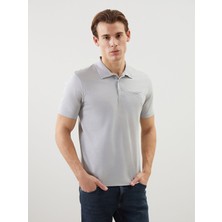 Lc Waikiki Yeni Sezon Polo Yaka Merserize Görünümlü Erkek Tişört