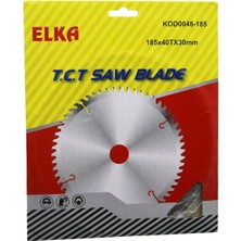 Elka 0048-185 185 x 40T x 30MM  Ağaç Sunta Kesici Disk