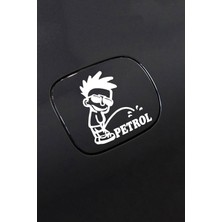 Işeyen Çocuk Depo Kapağı Sticker 11X11