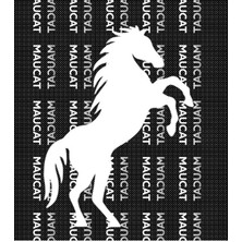 Şaha Kalkmış At Sticker Araç Araba Duvar