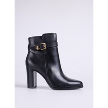Lauren Ralph Lauren Siyah Topuklu Bot 802974474001