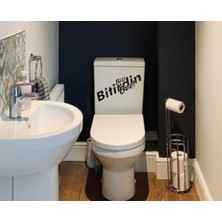 Bitirdi Bizi Bee Klozet Sticker