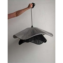 Rustik Tarz Bohem Avize Makrome Avize Salon Avize Yatak Odası Avize Rattan Avize