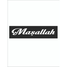 Maşallah Oto Sticker 33X6 cm