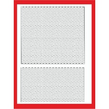 Mini Petek Kaplama Fiorino Arka Çamurluk Için 2 Parça 80*73CM - 80*44CM