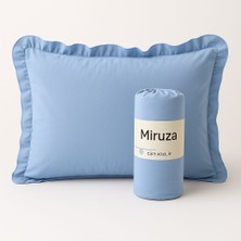 Miruza %100 Pamuk Fırfırlı Yastıklı Lastikli Çarşaf Seti