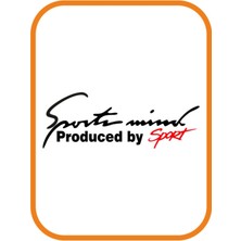 Sport Mind Oto Sticker 30X10 cm