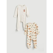 Lc Waikiki Yeni Sezon Bisiklet Yaka Erkek Bebek Tulum 2'li