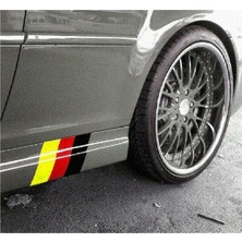 Eyba Oto Teker Üstü Simetrik Sticker - Araç Kaplama Sport